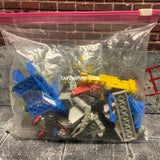 Vintage Lego minifigure lot of 18 + astronauts red black white yellow