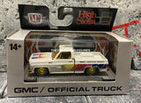 M2 CHASE 1976 GMC High Sierra 25 Pick-Up Truck 1 of 750! GOLD Rims 1:64