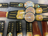 WWE SLAP BELT LOT OF 19 UNDERTAKER NXT ETC