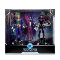 McFarlane DC Multiverse The Joker & Punchline 7" Action Figures 2 Pack