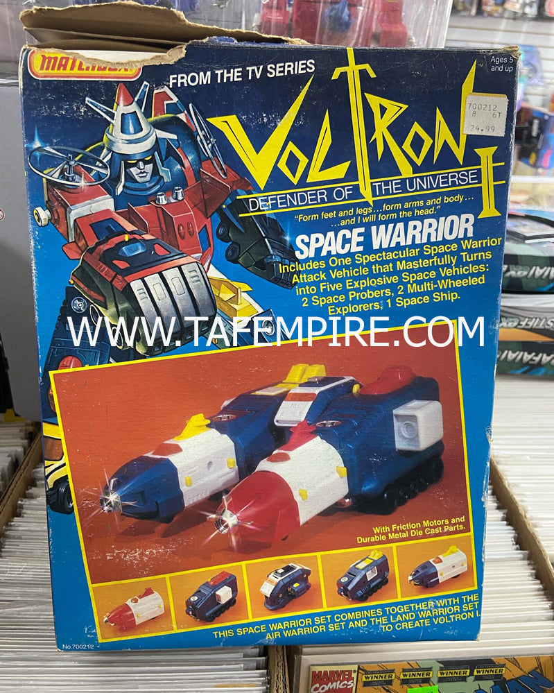 Good Voltron I Deluxe Warrior Set Defender of the Universe 1984 Matchbox Vintage