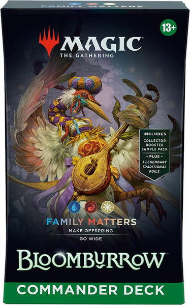 MtG Commander Bloomburrow Commander Deck - Family Matters New Sealed