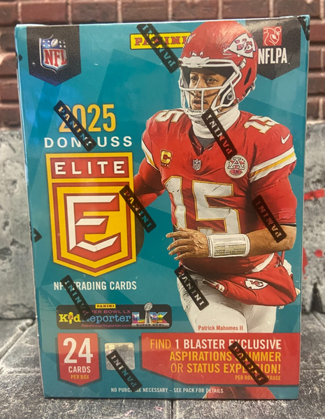 2025 Donruss Elite Football Blaster Box - 6 packs (24 cards) - FACTORY SEALED