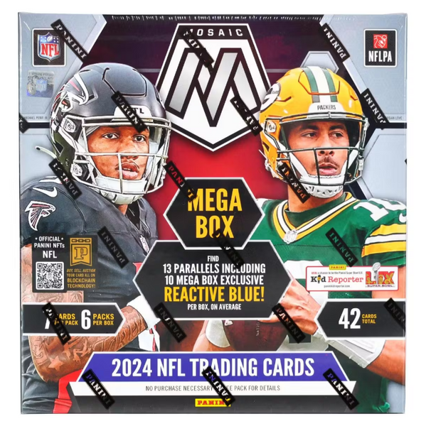 2024 Panini Mosaic Football Factory Sealed Mega Box