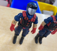 1986 COBRA VIPER V1  ONLY LOT OF 2 G.I. JOE A REAL AMERICAN HERO