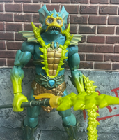 MASTERS OF THE UNIVERSE MASTERVERSE NEW ETERNIA MER-MAN Loose Complete