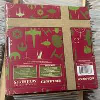 Yoda Sideshow Star Wars Holiday 1:6 scale figure new and complete