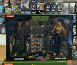 NECA TMNT Teenage Mutant Ninja Turtles Oroku Saki & Hamato Yoshi Figure 2-Pack 