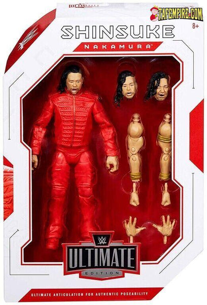 WWE Ultimate Edition Shinsuke Nakamura Wrestlemania 34 Action Figure BRAND NEW
