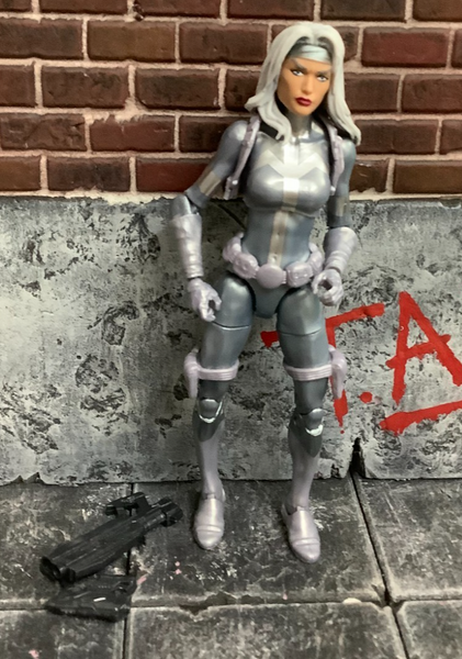 Marvel Legends Silver Sable Complete Kingpin BAF Wave 6” Action Figure