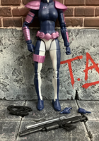 Marvel Legends figure Domino X-Force 3 pack complete excellent