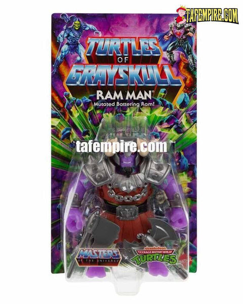 RAM MAN Turtles of Grayskull TMNT MOTU Origins Action Figure Unpunched RAMMAN