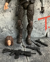 Marvel Legends Bucky Barnes 6" Figure Flashback Winter Soldier Hasbro Complete