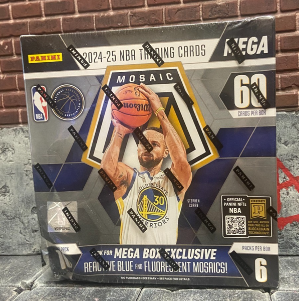 2024/25 Panini Mosaic Basketball MEGA BOX - FACTORY SEALED - FROM FRESH CASE