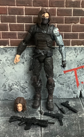 Marvel Legends Bucky Barnes 6" Figure Flashback Winter Soldier Hasbro Complete