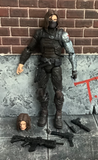 Marvel Legends Bucky Barnes 6" Figure Flashback Winter Soldier Hasbro Complete