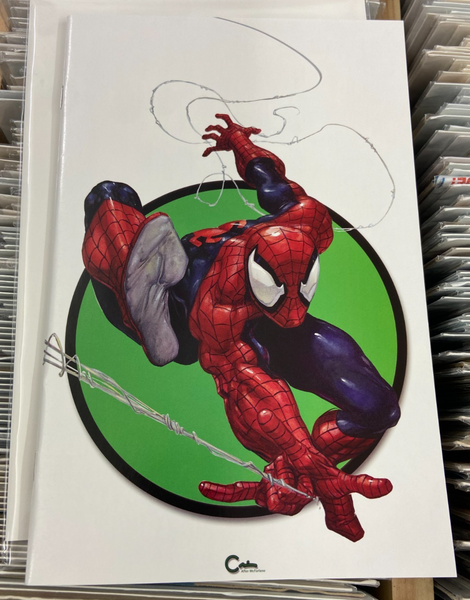 AMAZING SPIDER-MAN #1 CLAYTON CRAIN BLACK FLAG VIRGIN COVER