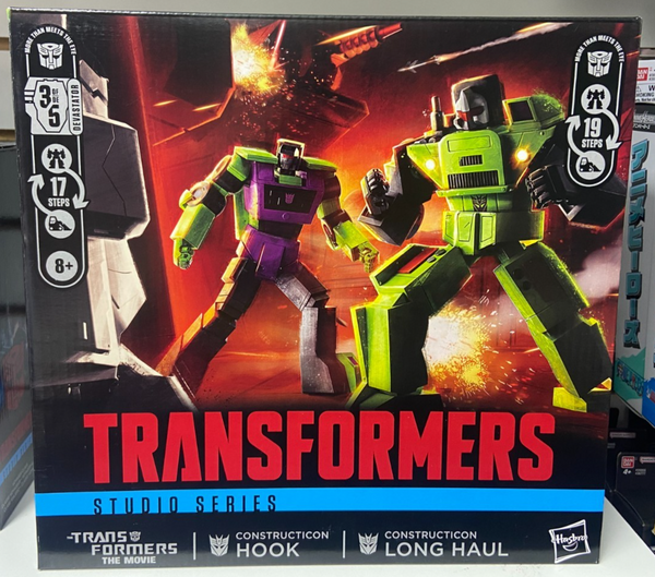 Transformers The Movie Studio Series 86 Constructicon Hook Long Haul Commander 