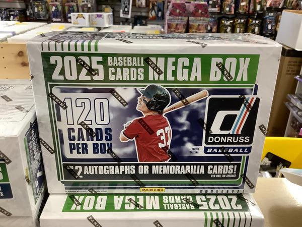 2024-2025 Panini Donruss Baseball Mega Box BRAND NEW FACTORY SEALED 2 AUTOS?