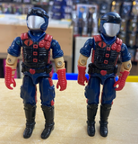 1986 COBRA VIPER V1  ONLY LOT OF 2 G.I. JOE A REAL AMERICAN HERO