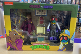 NECA Teenage Mutant Ninja Turtles Splinter vs. Baxter Action Figure 2-Pack