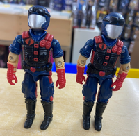1986 COBRA VIPER V1  ONLY LOT OF 2 G.I. JOE A REAL AMERICAN HERO