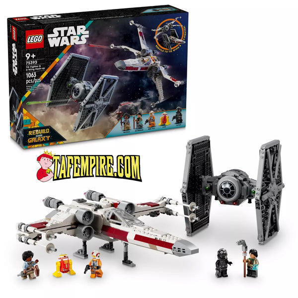 LEGO Star Wars TIE Fighter & X-Wing Mash-up Building Set 75393