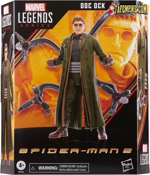 New Marvel Legends Series Doc Ock 6” Spider-Man 2 & No Way Home Deluxe In Hand