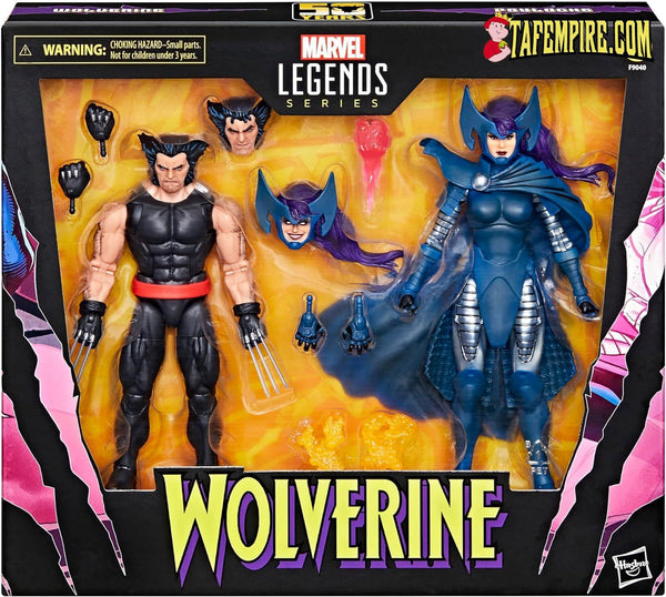 Marvel Legends Series Wolverine and Psylocke, 50th Anniversary