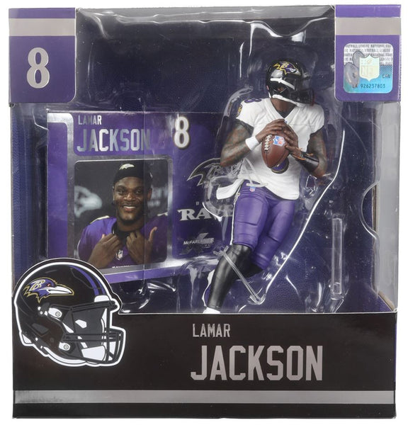 Lamar Jackson Ravens NFL 7" Figure McFarlane SportsPicks in stock