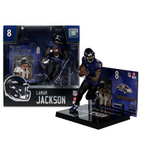 Lamar Jackson Ravens(Purple/Black) NFL 7" Figure McFarlane *RESERVE*