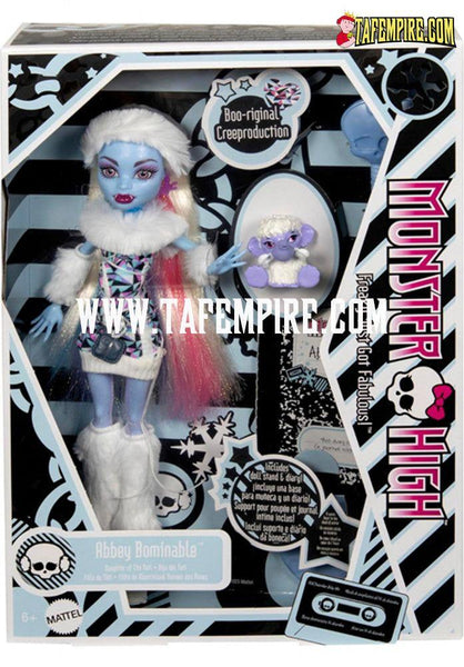 2024 Monster High Abbey Bominable Booriginal Creeproduction RESERVE