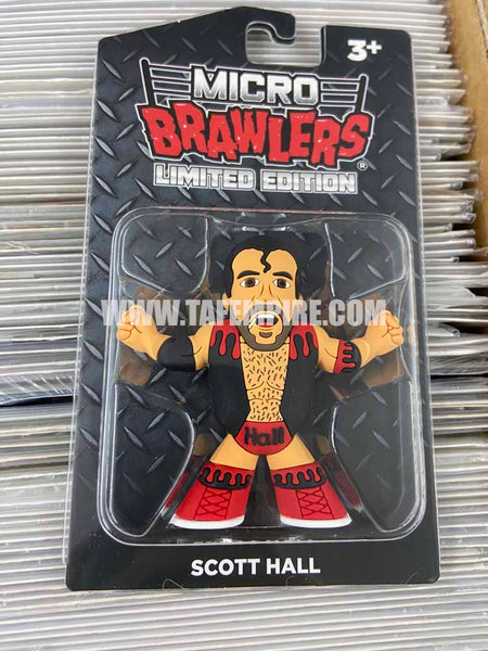 SCOTT HALL Limited Edition PRO WRESTLING CRATE MICRO BRAWLERS NWO WCW OUTSIDERS
