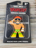 Macho Man Randy Savage Classic Lime Green Micro Brawler Pro Wrestling Tees