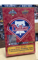 2008 Phillies World Series Champions Box Set Upper Deck-FACTORY SEALED