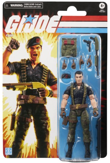 G.I. Joe Classified Series Retro Cardback Flint MOC