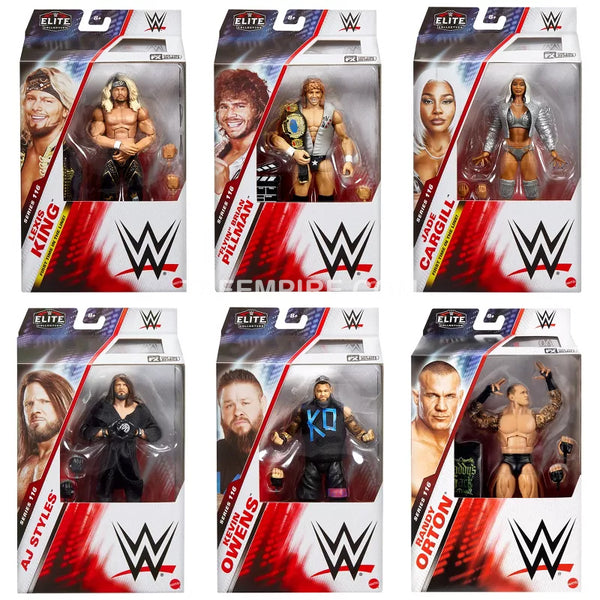 WWE Elite 116 Complete Set of 6 Action Figures