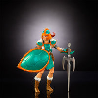 Masters of the Universe Origins Turtles of Grayskull Wave 3 in hand