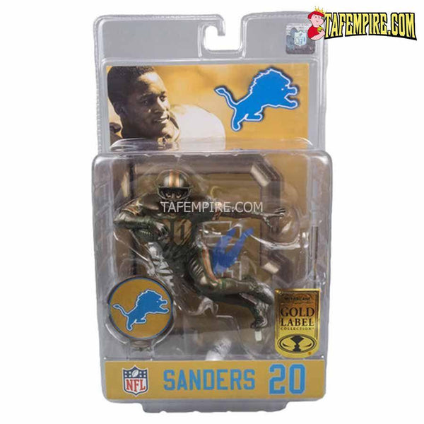 Barry Sanders (Detroit Lions) (BRONZE) (Gold Label) NFL 7" Figure McFarlane