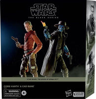 Hasbro Star Wars Cad Bane & Cobb Vanth Action Figure Set