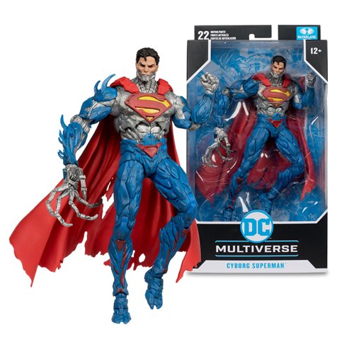 McFarlane DC Multiverse New 52 Cyborg Superman Action Figure 7"