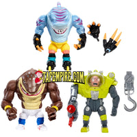 Street Sharks 30th Wave 2 Case of 3 Dr. Piranoid streex slammu